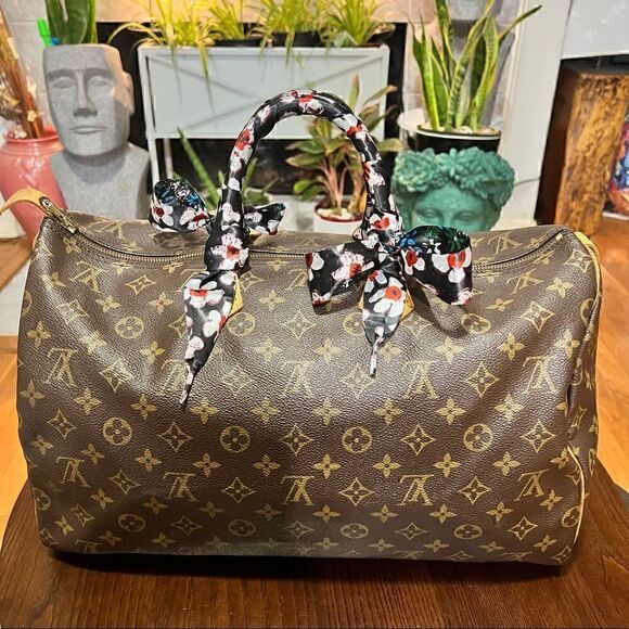 LOUIS VUITTON SPEEDY 40 Vintage February “87 Made in France 100% authentic! gUC - Picture 1 of 12